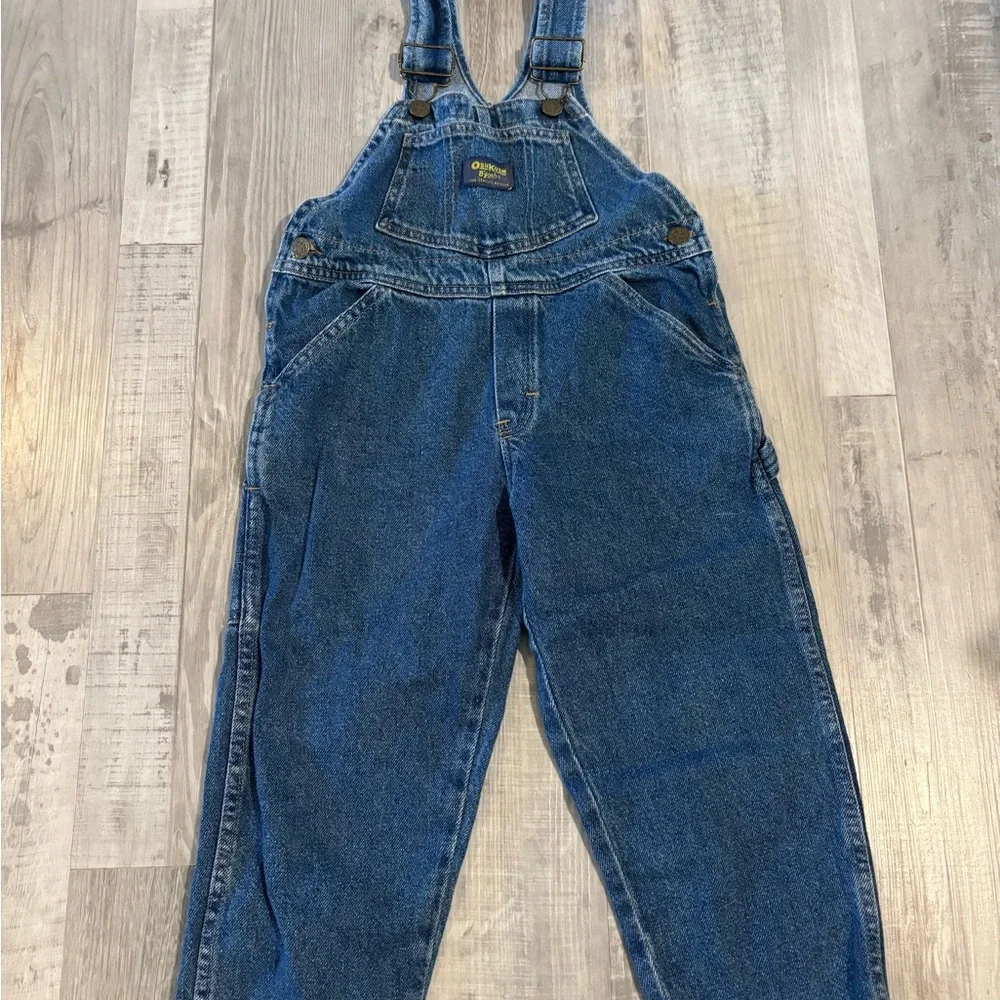 Vintage OshKosh B'gosh‎ Classic Blue Vestbak Denim